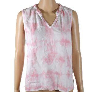 Women's sleeveless t-shirt size S 4-6 brand time and tru (344)
